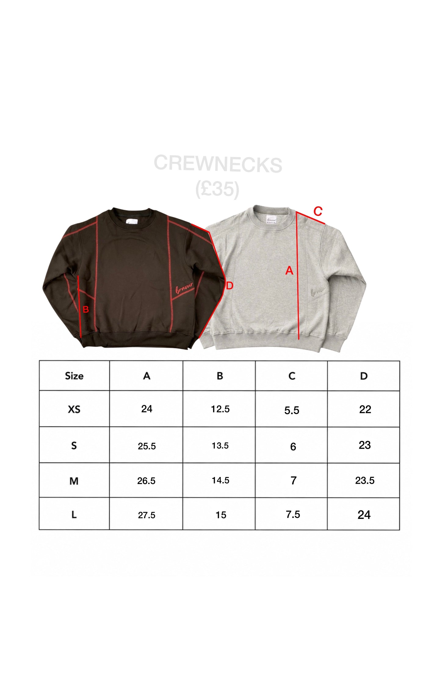 Ash Grey Crewneck