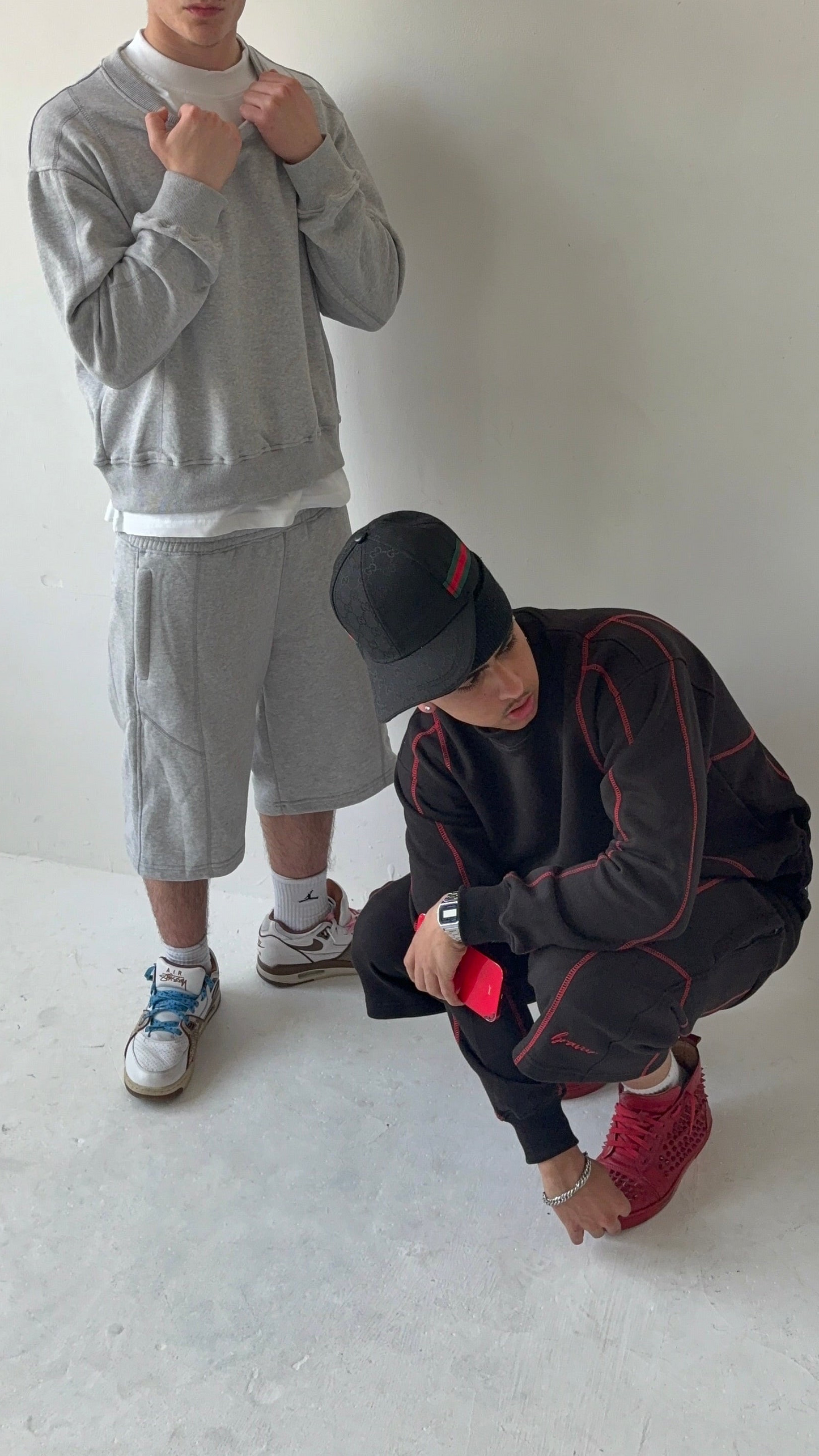 Ash Grey Crewneck