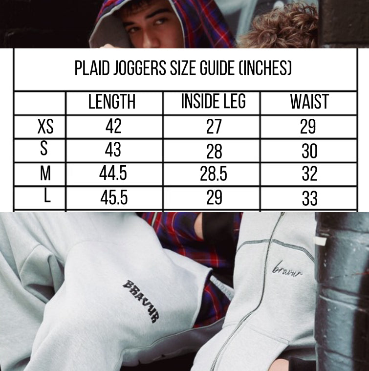 Plaid Pocket Baggies