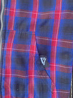 Plaid Reversible Zip Up