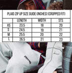 Plaid Reversible Zip Up