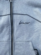 Plaid Reversible Zip Up