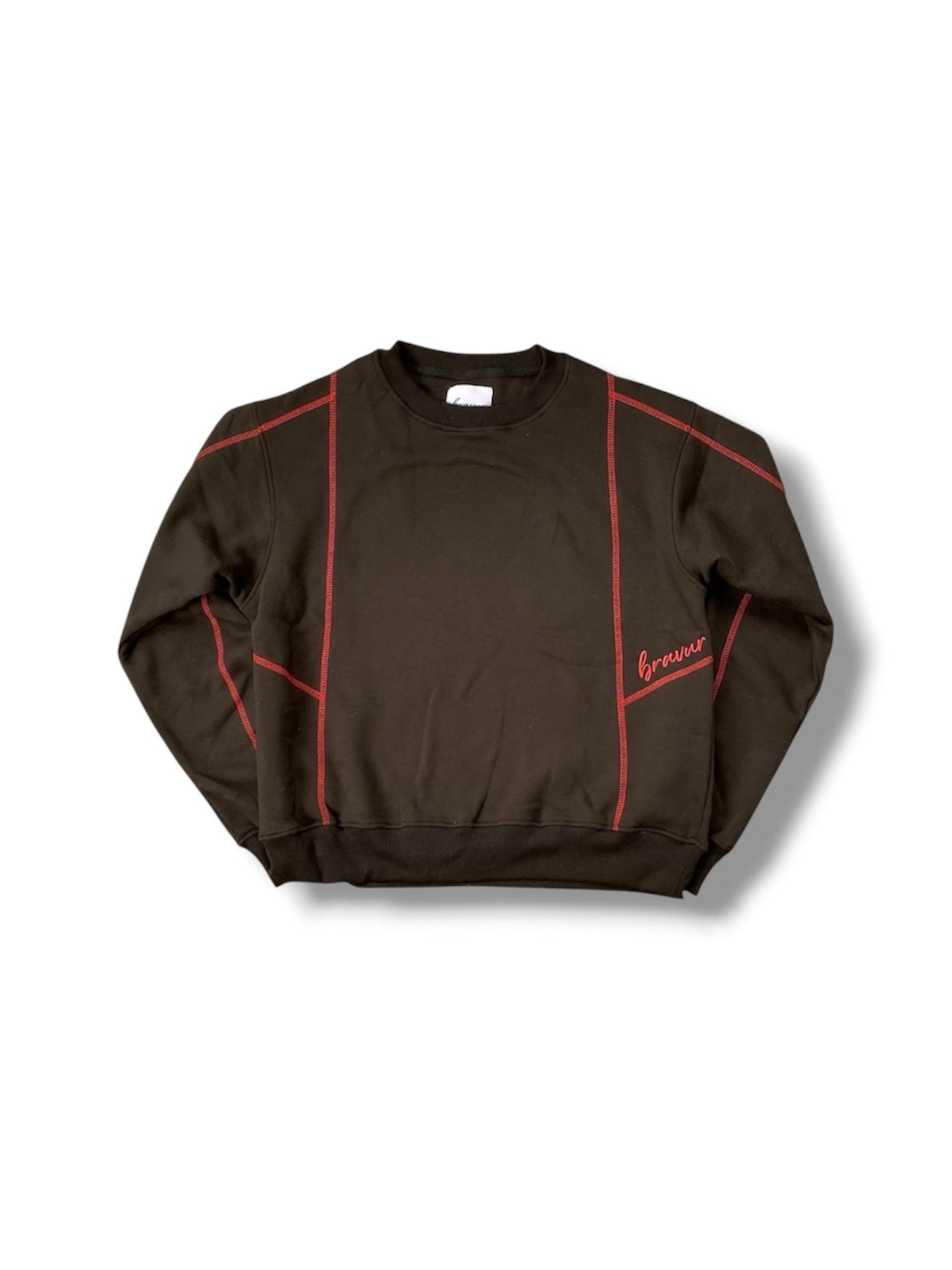 Crimson Red Crewneck