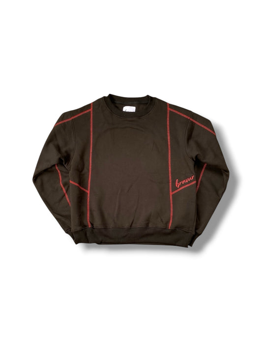 Crimson Red Crewneck